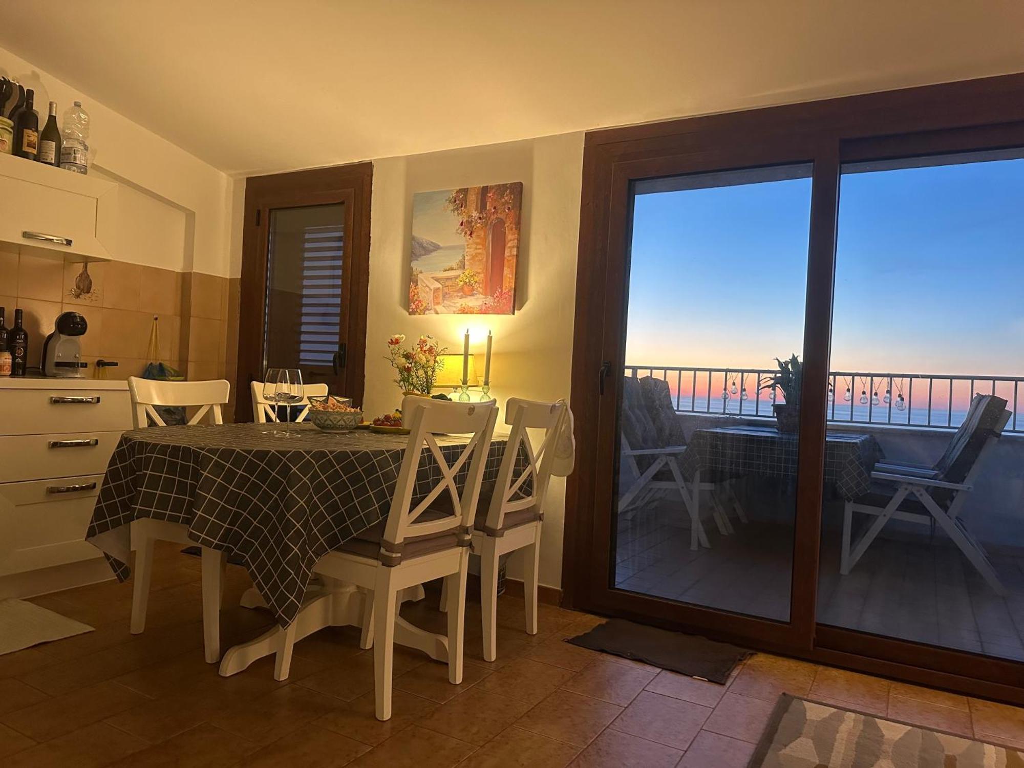 Apartment With Sea View Tropea Dış mekan fotoğraf