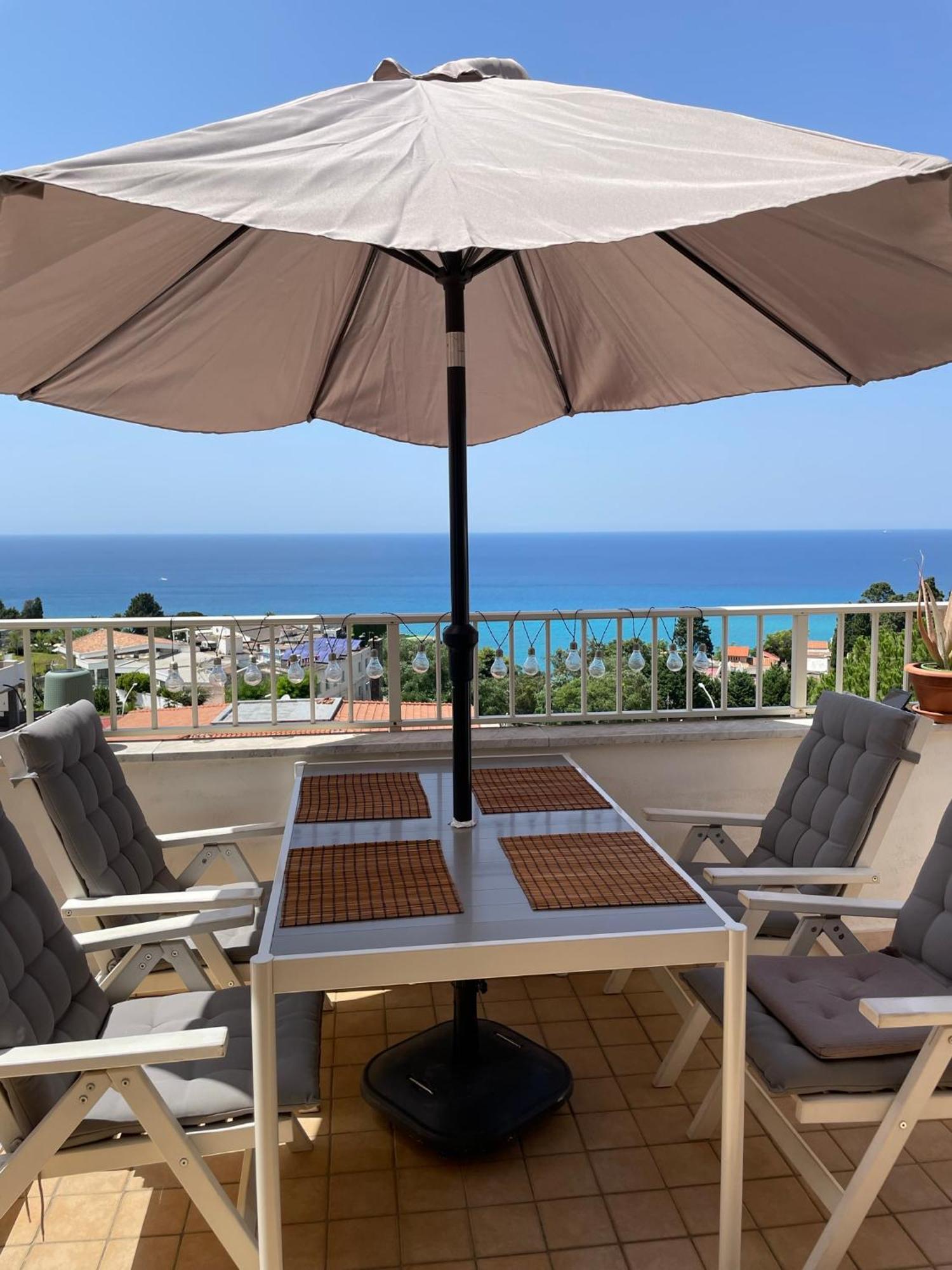 Apartment With Sea View Tropea Dış mekan fotoğraf